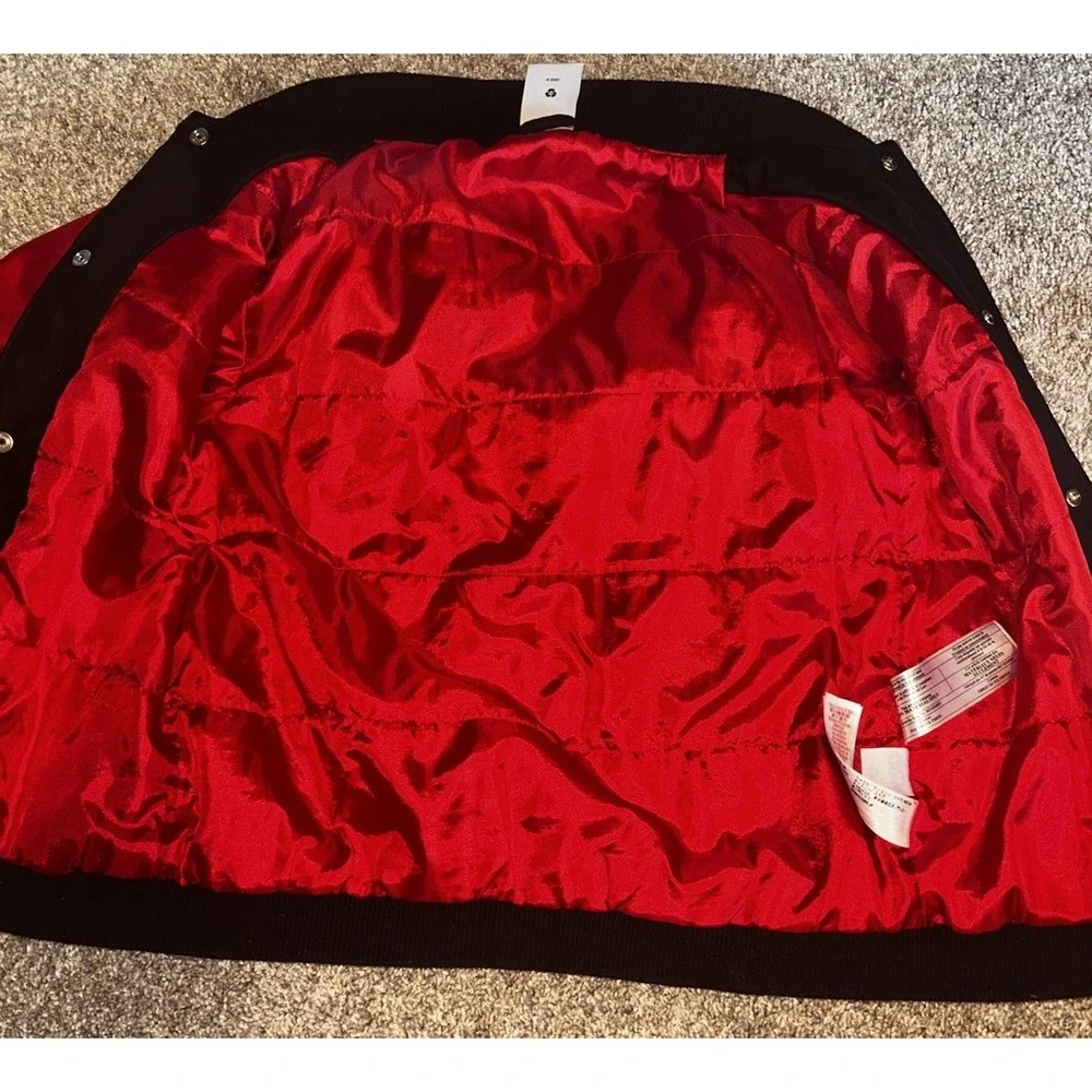 Star Wars Kylo Ren Kids Jacket 7/8 Disney Store Black Red‎ Sith Lord Preppy